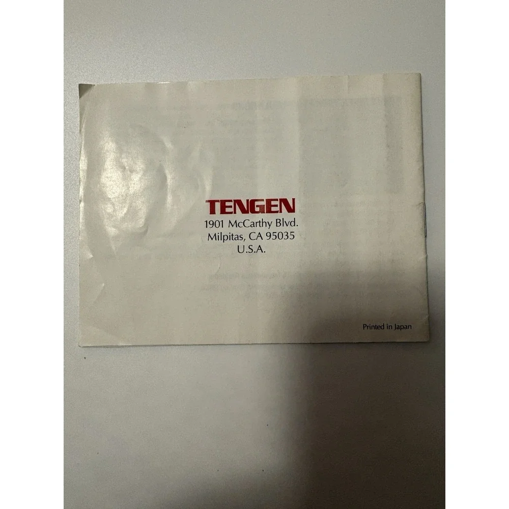 Tengen Pac-Man NES Original Cartridge Case Box for Nintendo NES Model Authentic